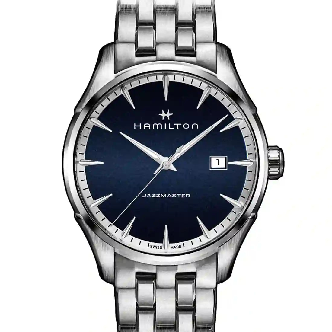 HAMILTON Jazzmaster Quartz Blue 40mm