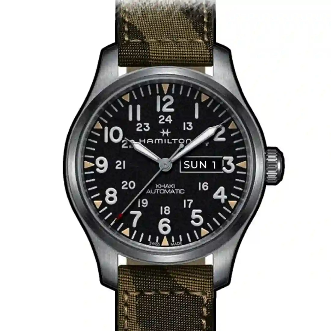Hamilton Khaki Automatik Schwarz