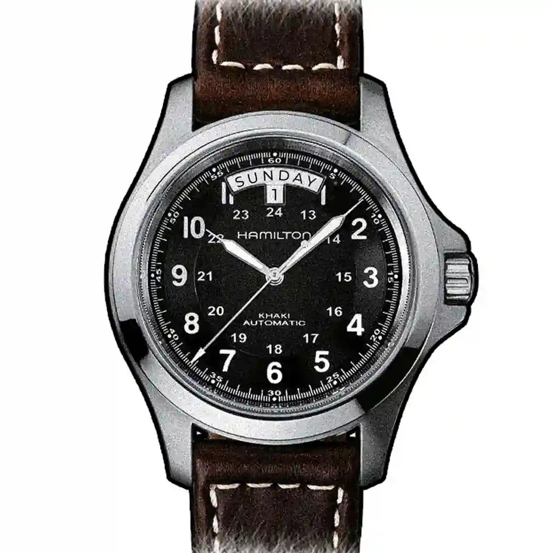 Hamilton Kaki Automatique Noir