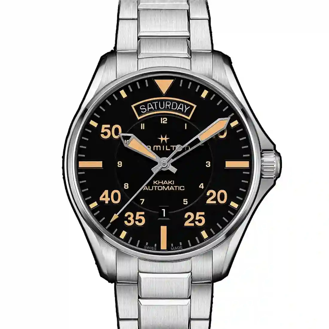 Hamilton Kaki Automatique Noir