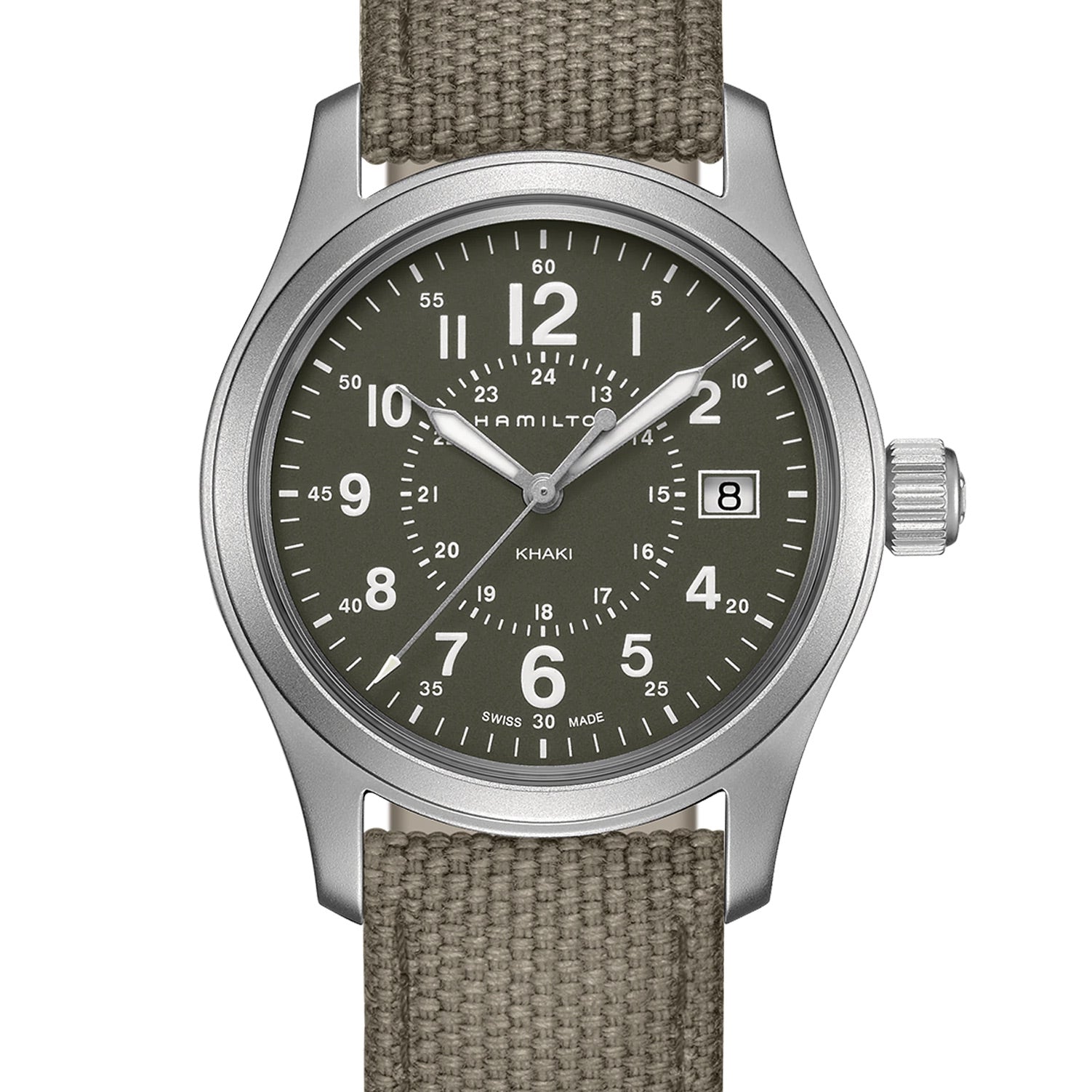 HAMILTON Khaki Quartz Green 38mm