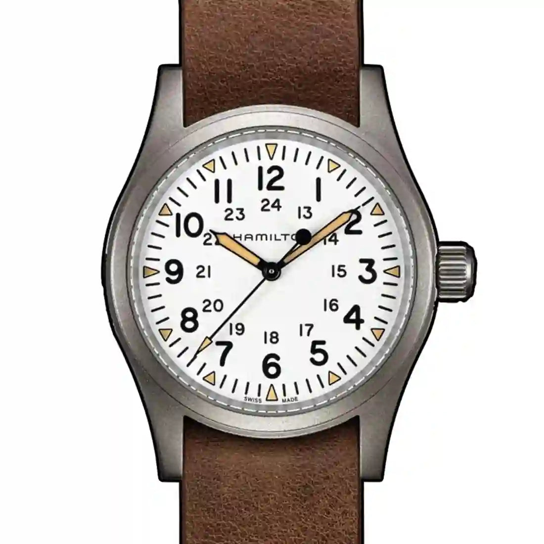 Hamilton Khaki Field Manual winding White 38mm