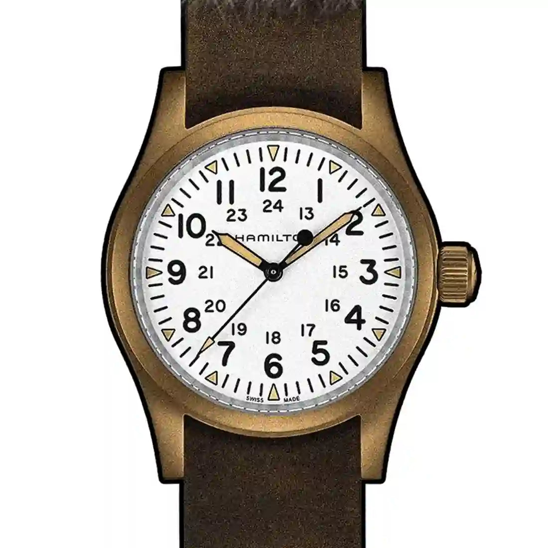 Hamilton Khaki Field Manual winding White 38mm