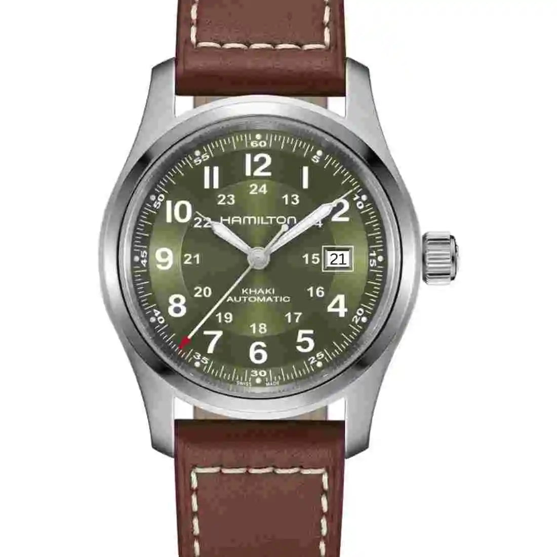 Hamilton Kaki Automatique Vert 42mm