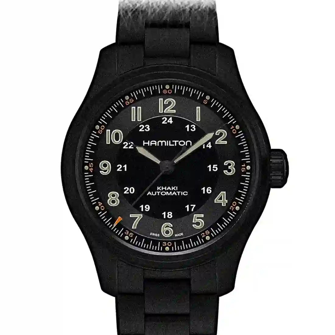 Hamilton Kaki Automatique Noir