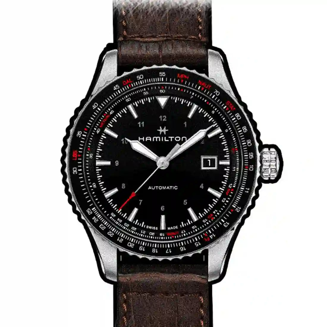 Hamilton Kaki Automatique Noir