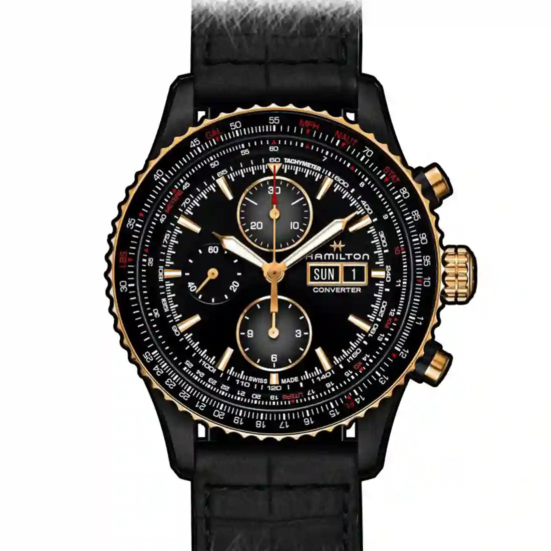 Hamilton Kaki Automatique Noir