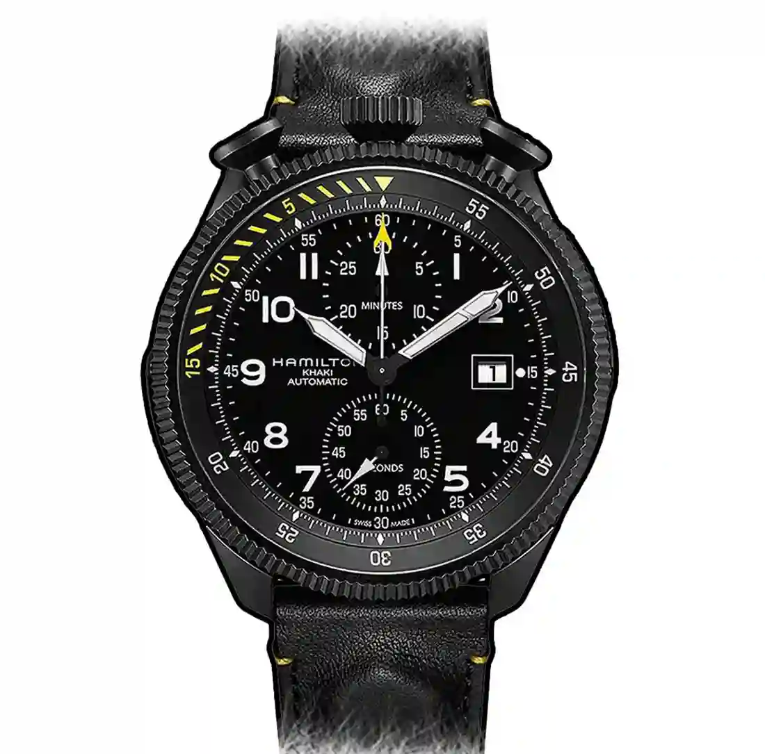 Hamilton Kaki Automatique Noir