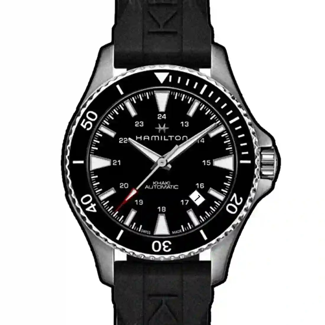 Hamilton Kaki Bleu Automatique Noir 40mm