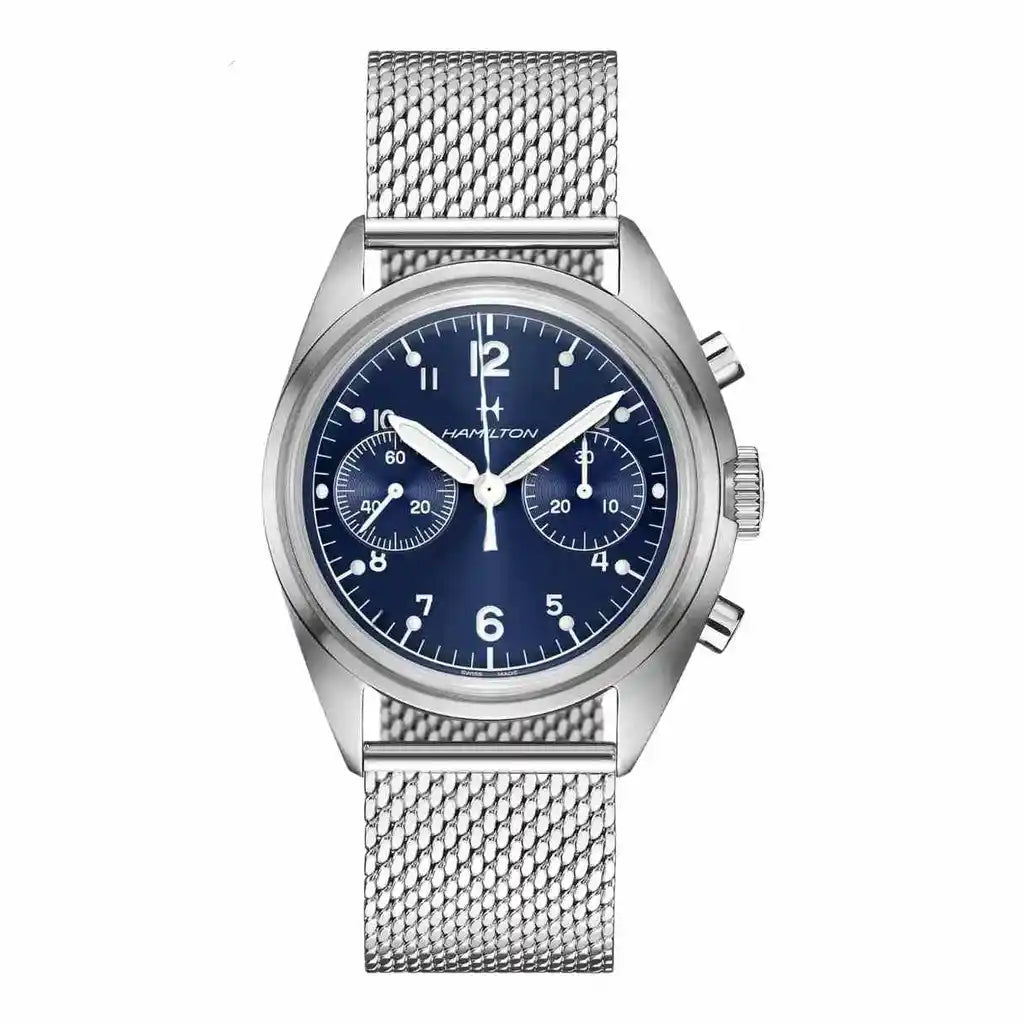 Hamilton Khaki H76409140 Blue Dial Stainless steel 40mm Watch