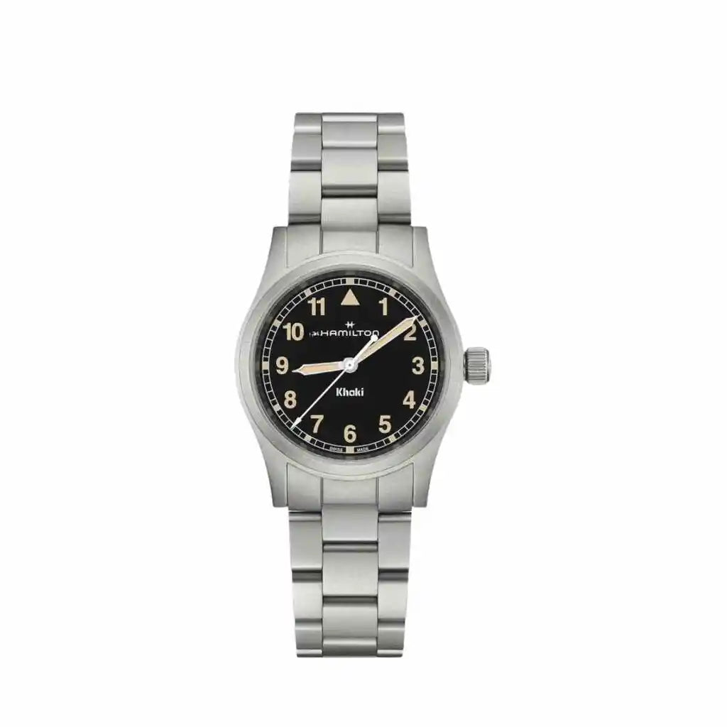 Hamilton Khaki H69301130 Black Dial Stainless steel 33mm Watch