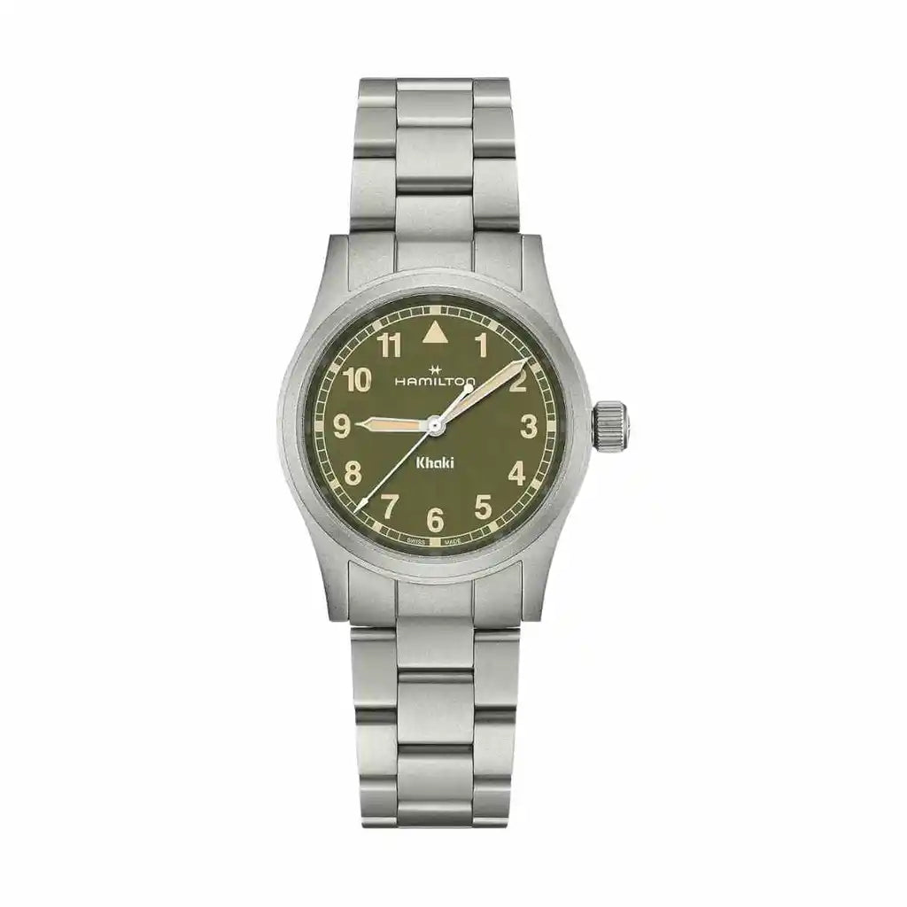 Hamilton Khaki H69301160 Green Dial Stainless steel 33mm Watch