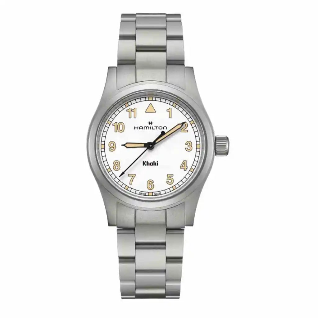Hamilton Khaki H69401110 White Dial Stainless steel 38mm Watch