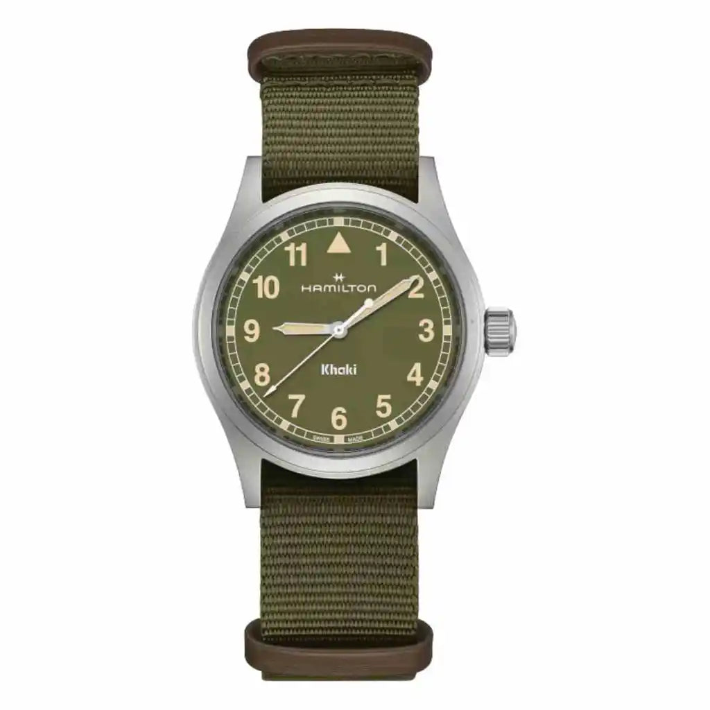 Hamilton Khaki H69401960 Green Dial Stainless steel 38mm Watch