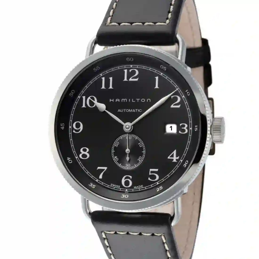 Hamilton Kaki Bleu Automatique Noir 40mm