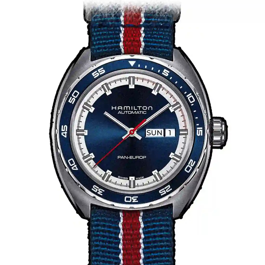 HAMILTON Pan Europ Automatic Blue 42mm