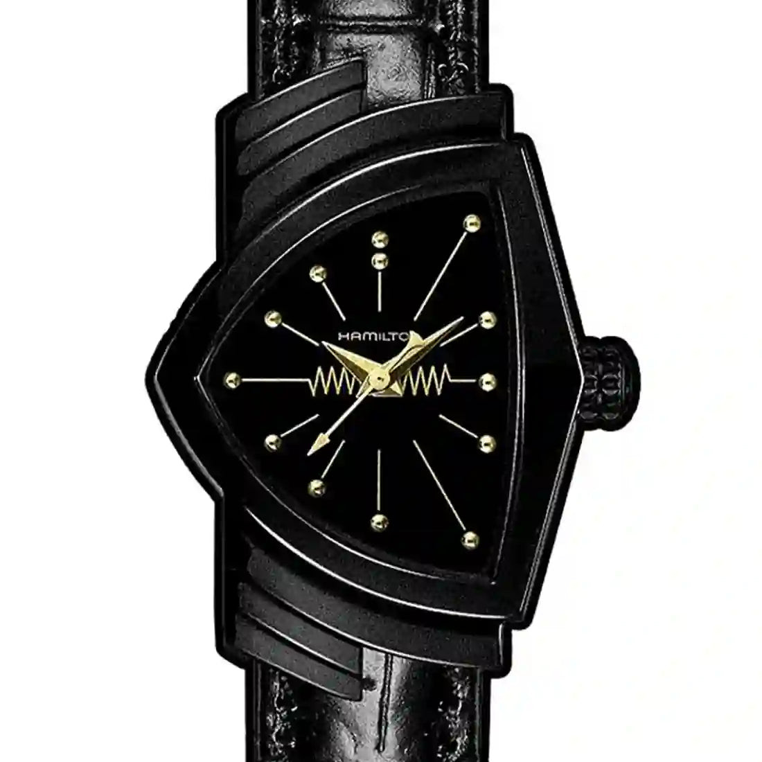 Hamilton Ventura Quartz Black 37mm