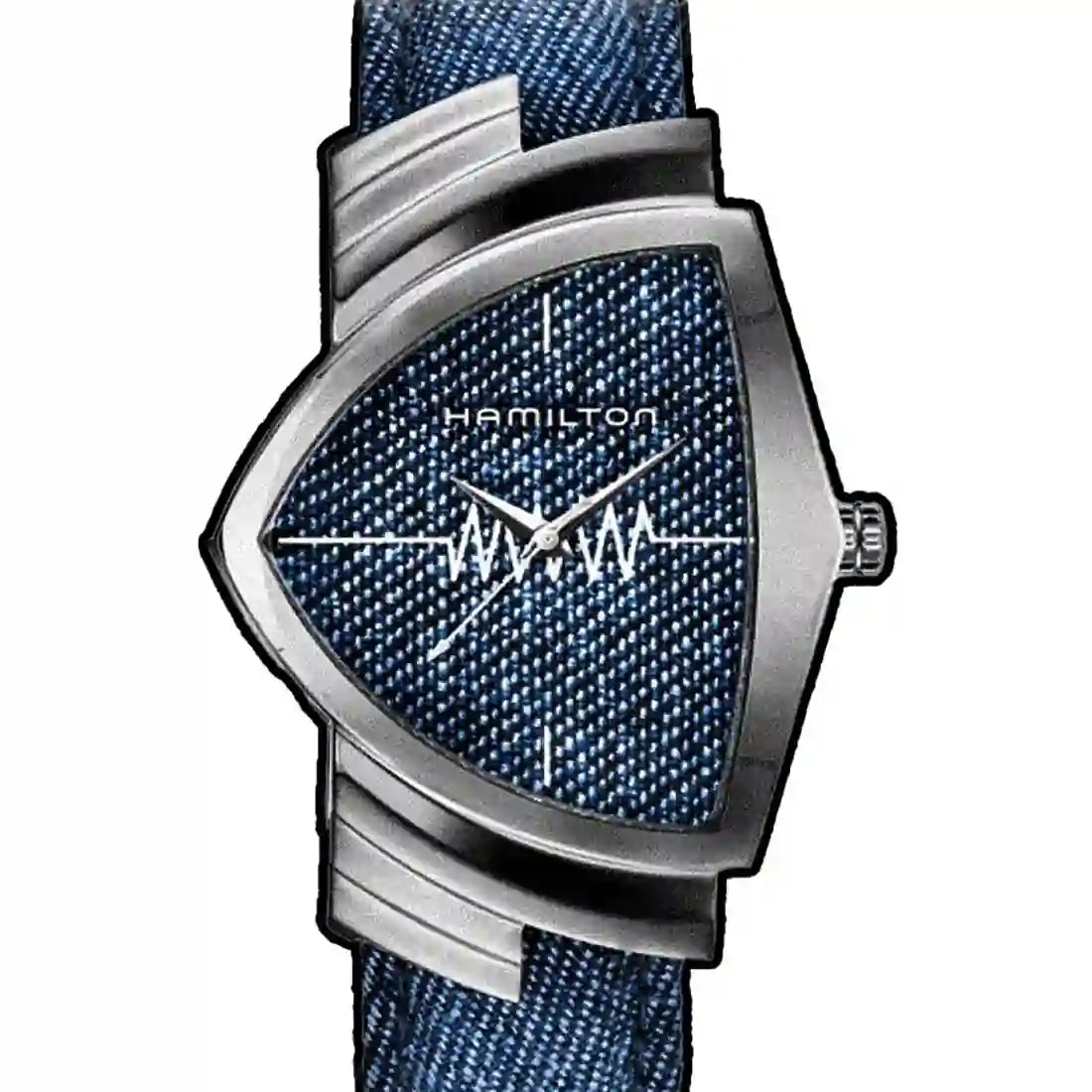 HAMILTON Ventura Quartz Blue 50mm