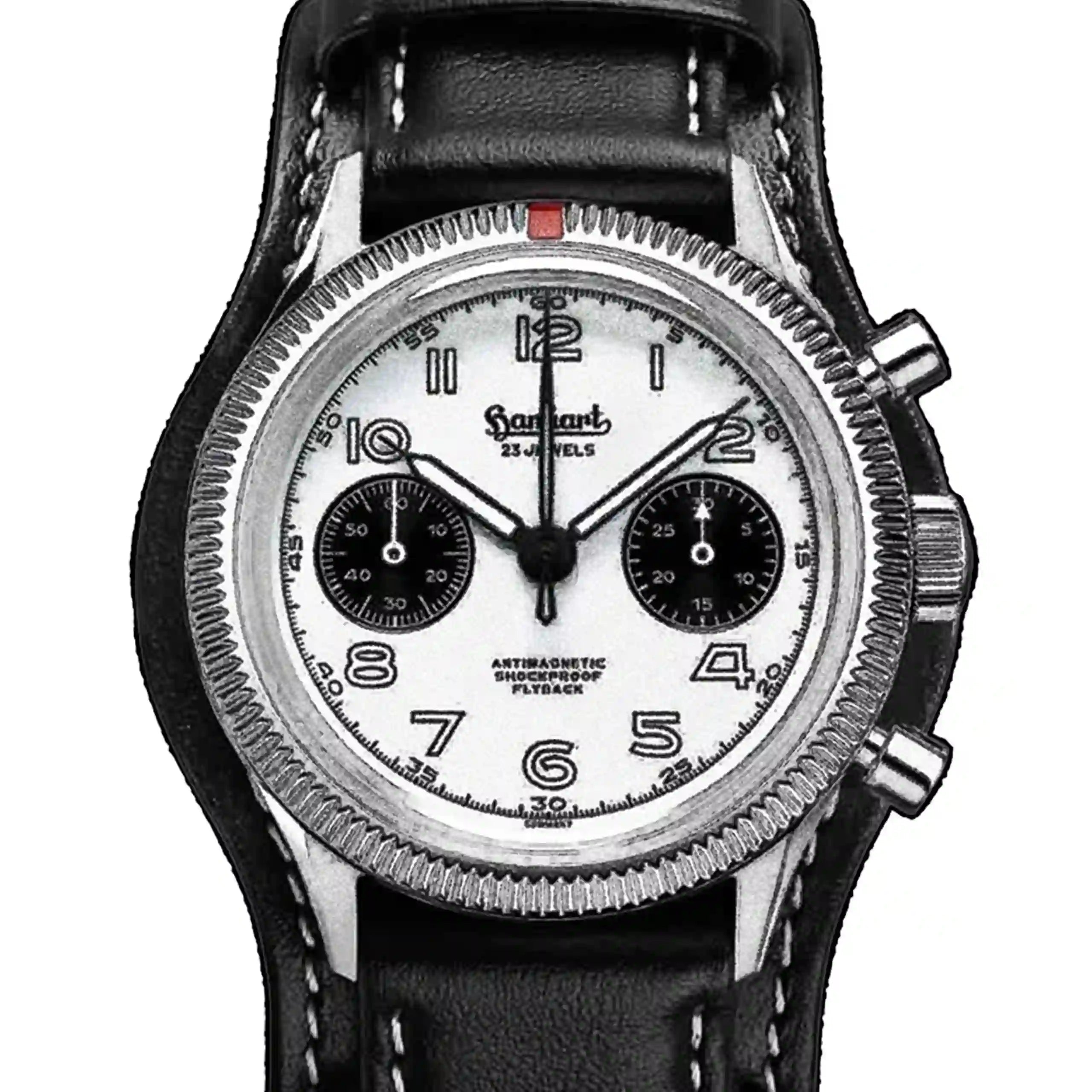 Hanhart 417 Manual Winding Silver 42mm