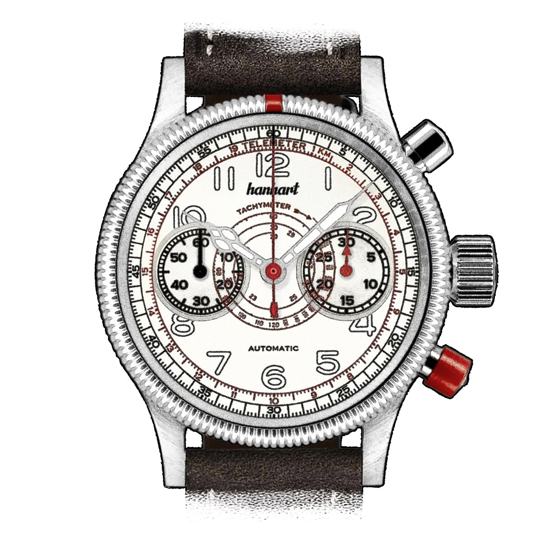 Hanhart Pioneer Automatik Weiß