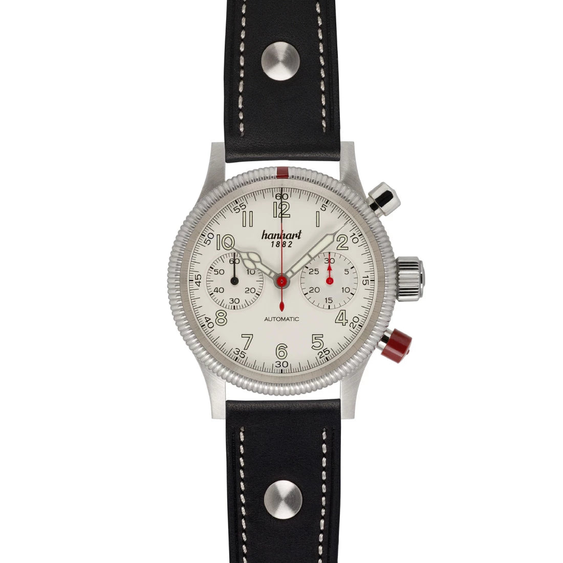 Hanhart Pioneer Automatic White 40mm
