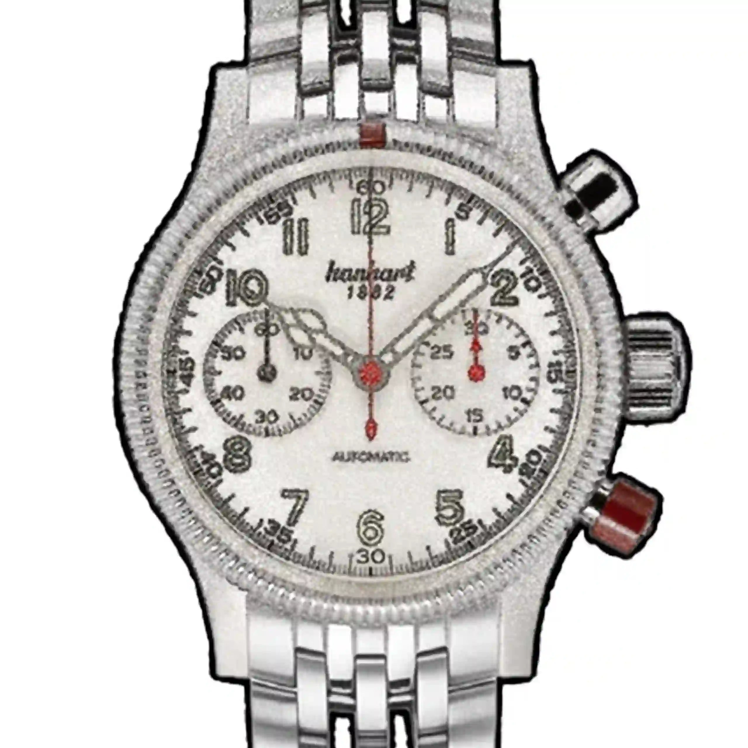 Hanhart Pioneer Automatic White 40mm