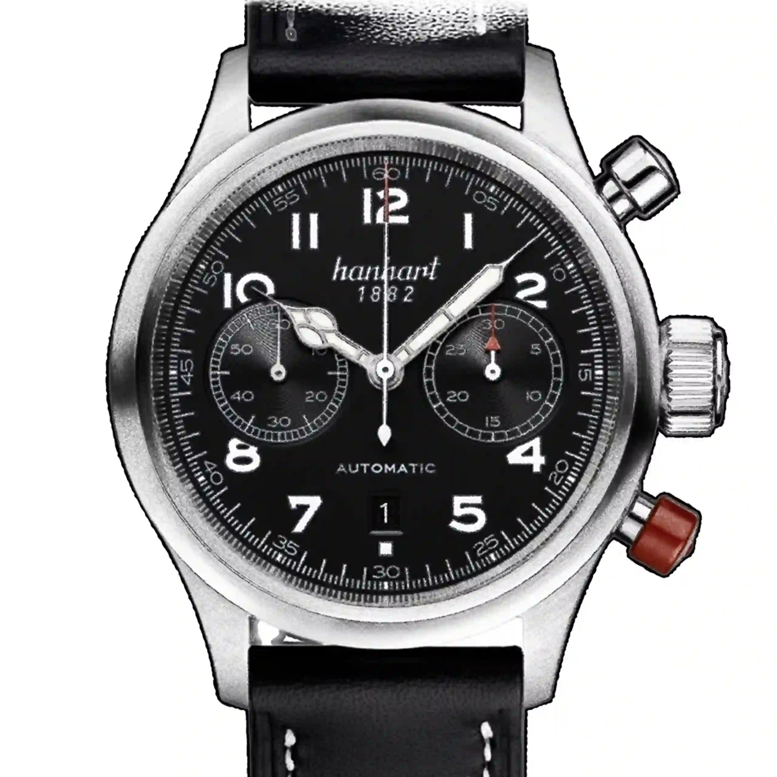 Hanhart Pioneer Automatik Schwarz