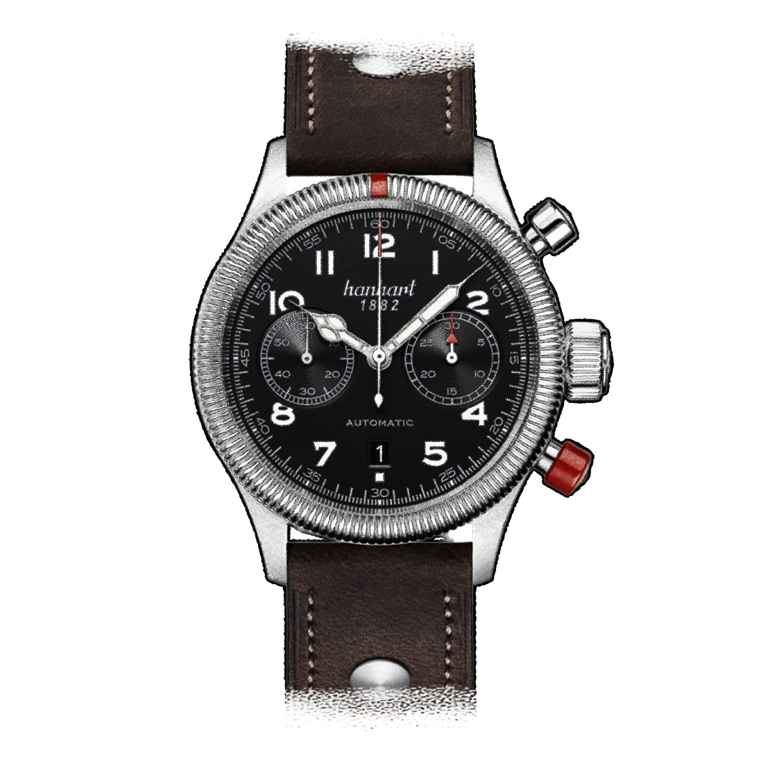 Hanhart Pioneer Automatik Schwarz