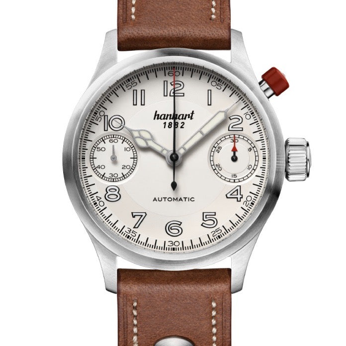 Hanhart Pioneer Automatik Silber