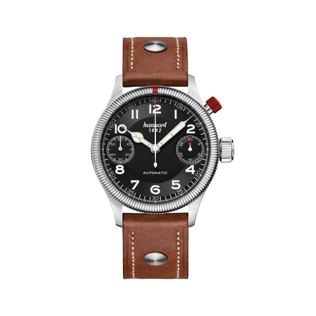 Hanhart Pioneer Automatic Black 45mm