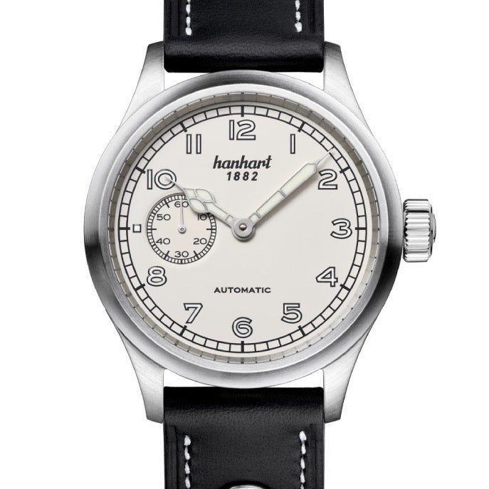Hanhart Pioneer Automatique Blanc 40mm