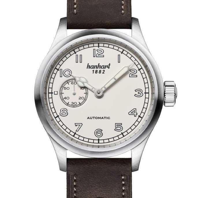 Hanhart Pioneer Automatique Blanc 40mm