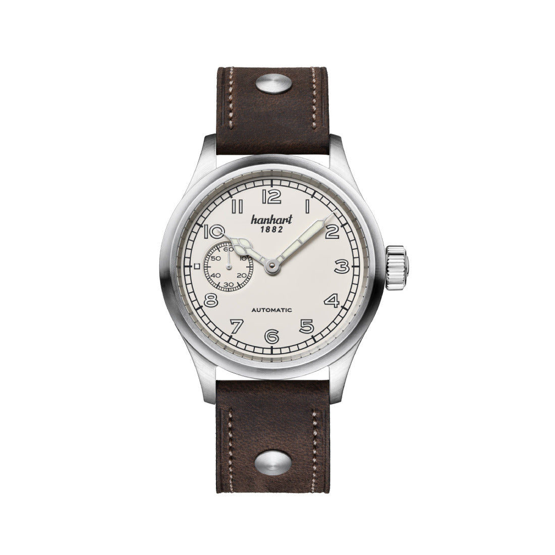 Hanhart Pioneer Automatique Blanc 40mm