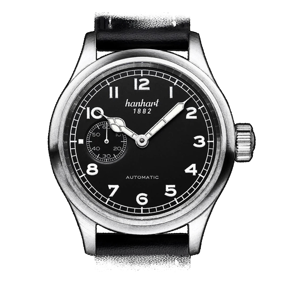 Hanhart Pioneer Automatik Schwarz