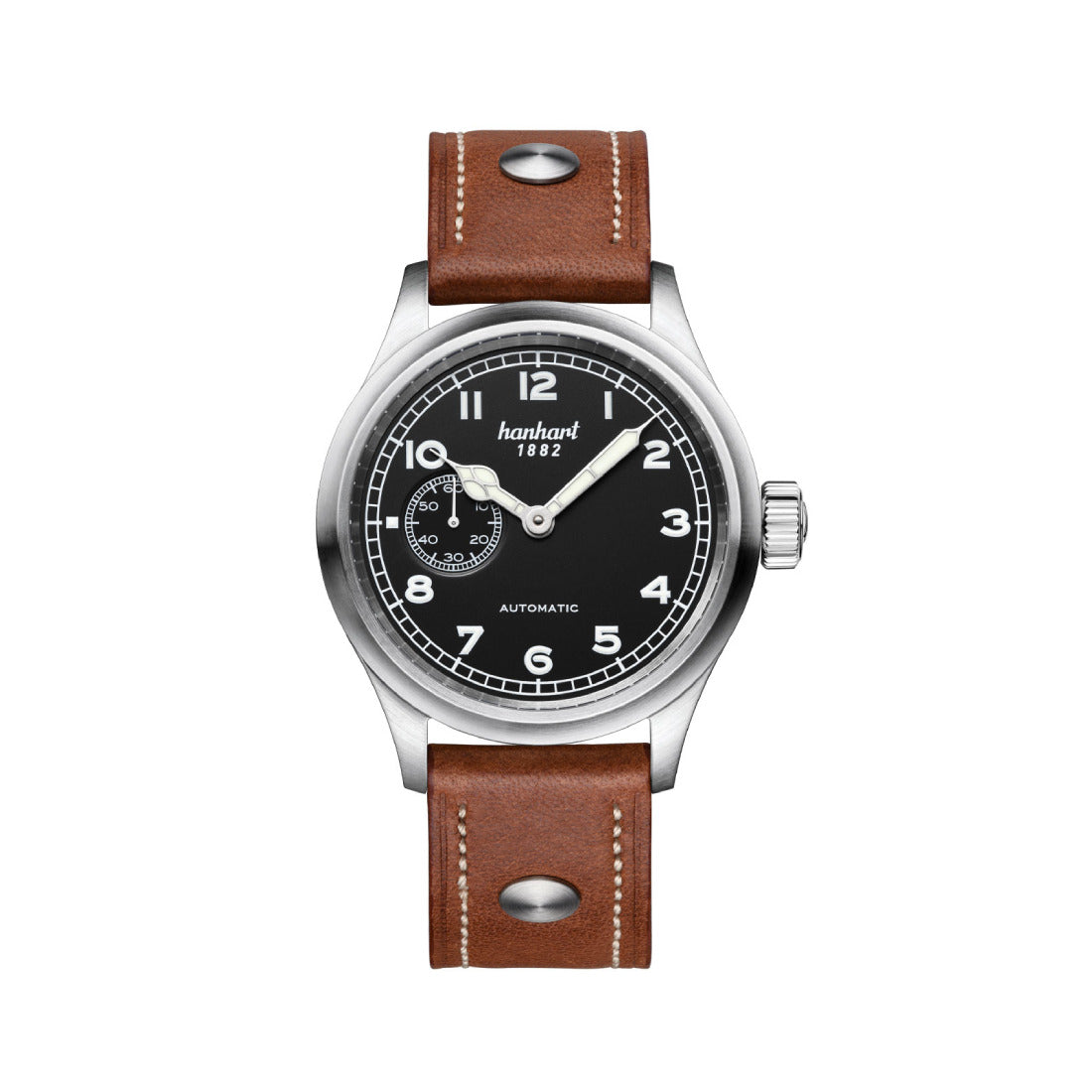 Hanhart Pioneer Automatic Black 40mm