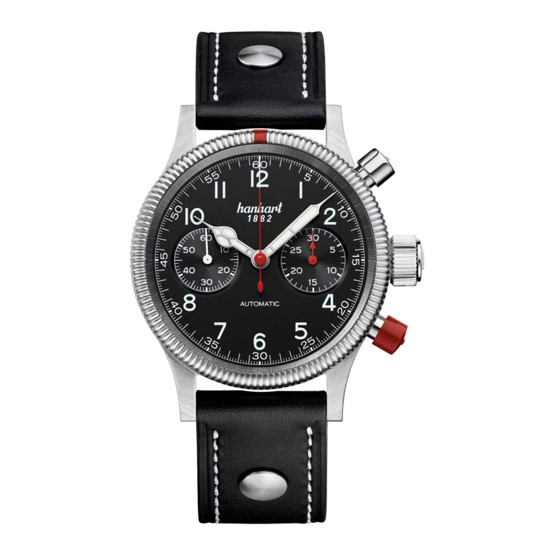 Hanhart Pioneer Mk II Automatic Black 40mm