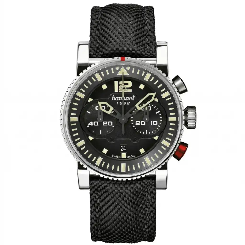Hanhart Primus Automatic Black 44mm