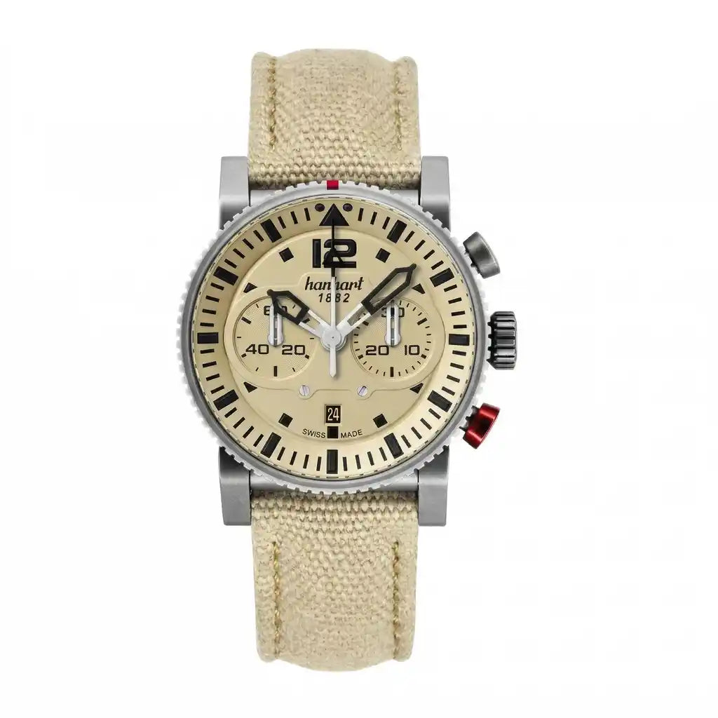 Hanhart Primus Automatic Beige 44mm