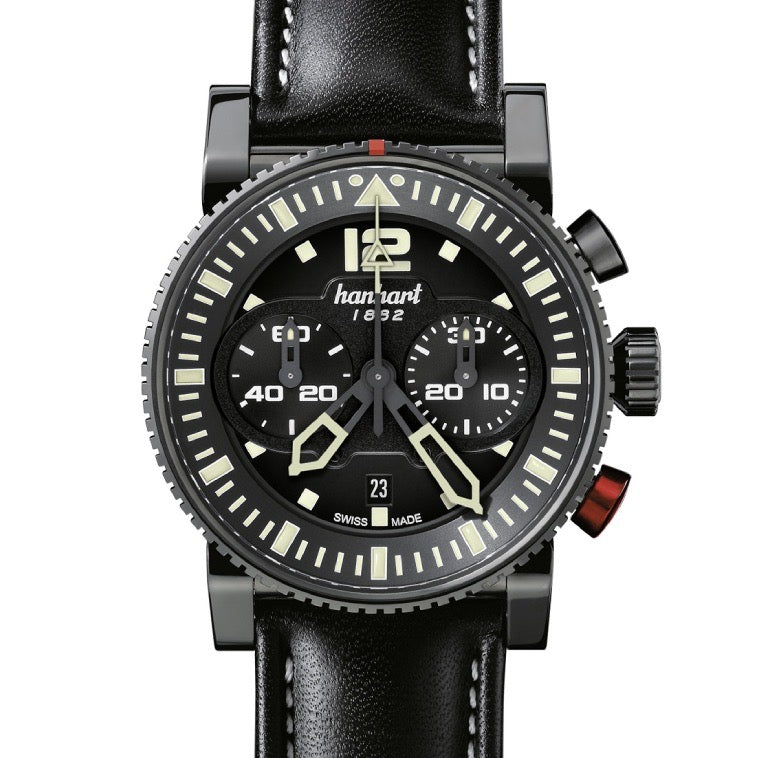 Hanhart Primus Automatic Black 44mm