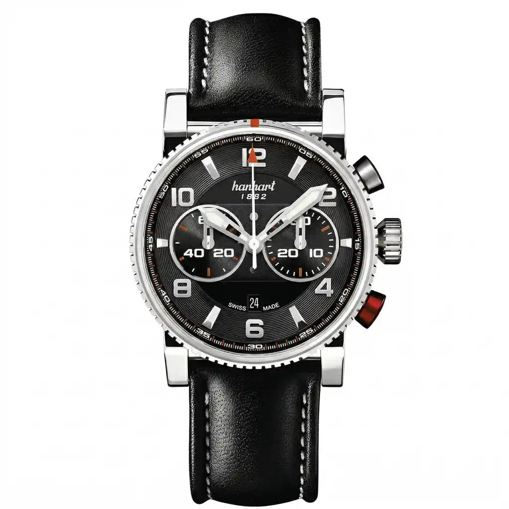 Hanhart Primus Automatic Black 44mm