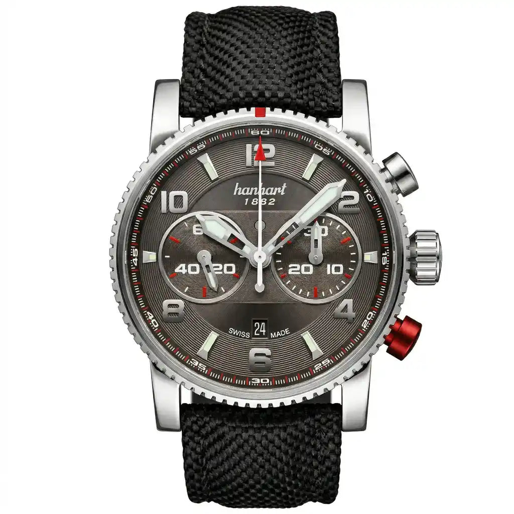 Hanhart Primus Automatic Grey 44mm