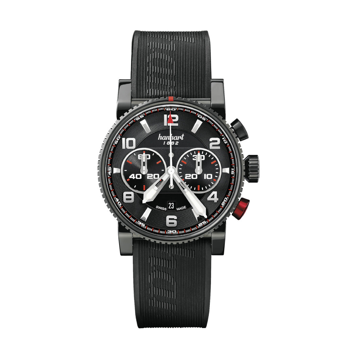 Hanhart Primus Automatic Zwart 44 mm