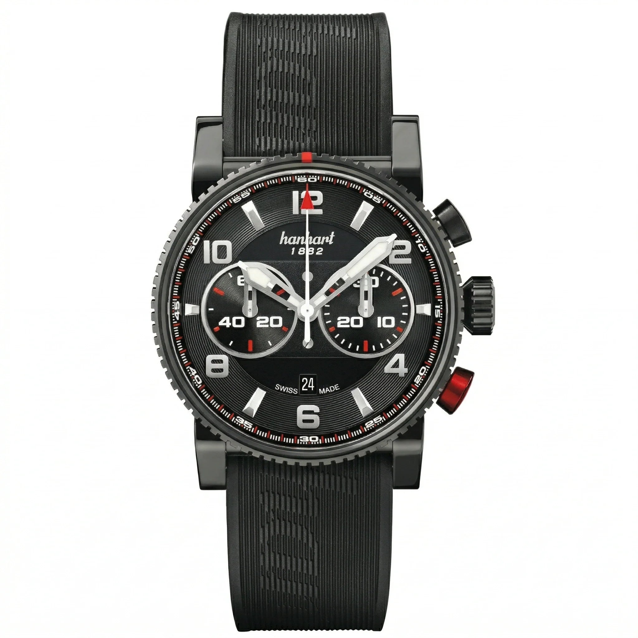 Hanhart Primus Automatic Black 44mm