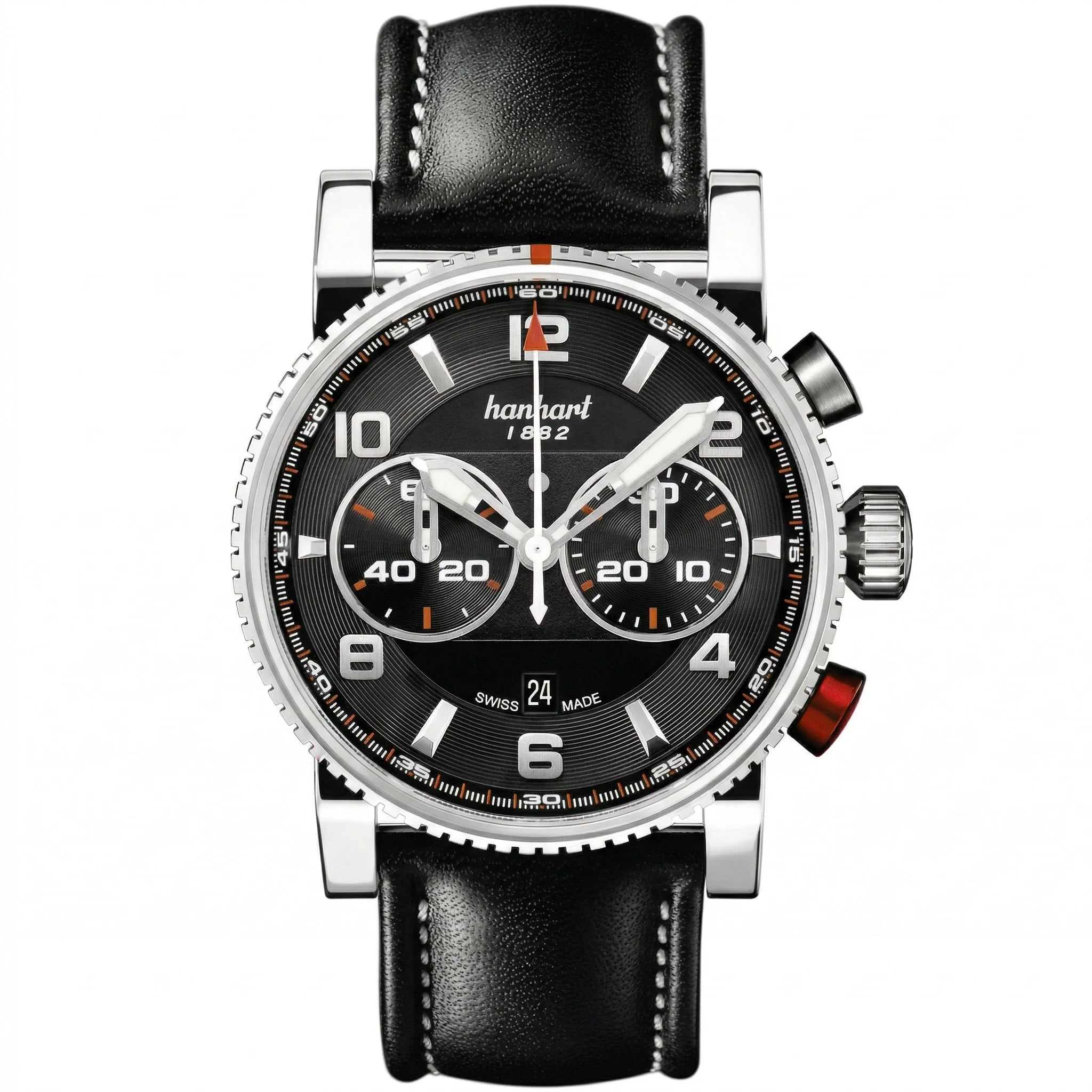 Hanhart Primus Automatic Black 44mm