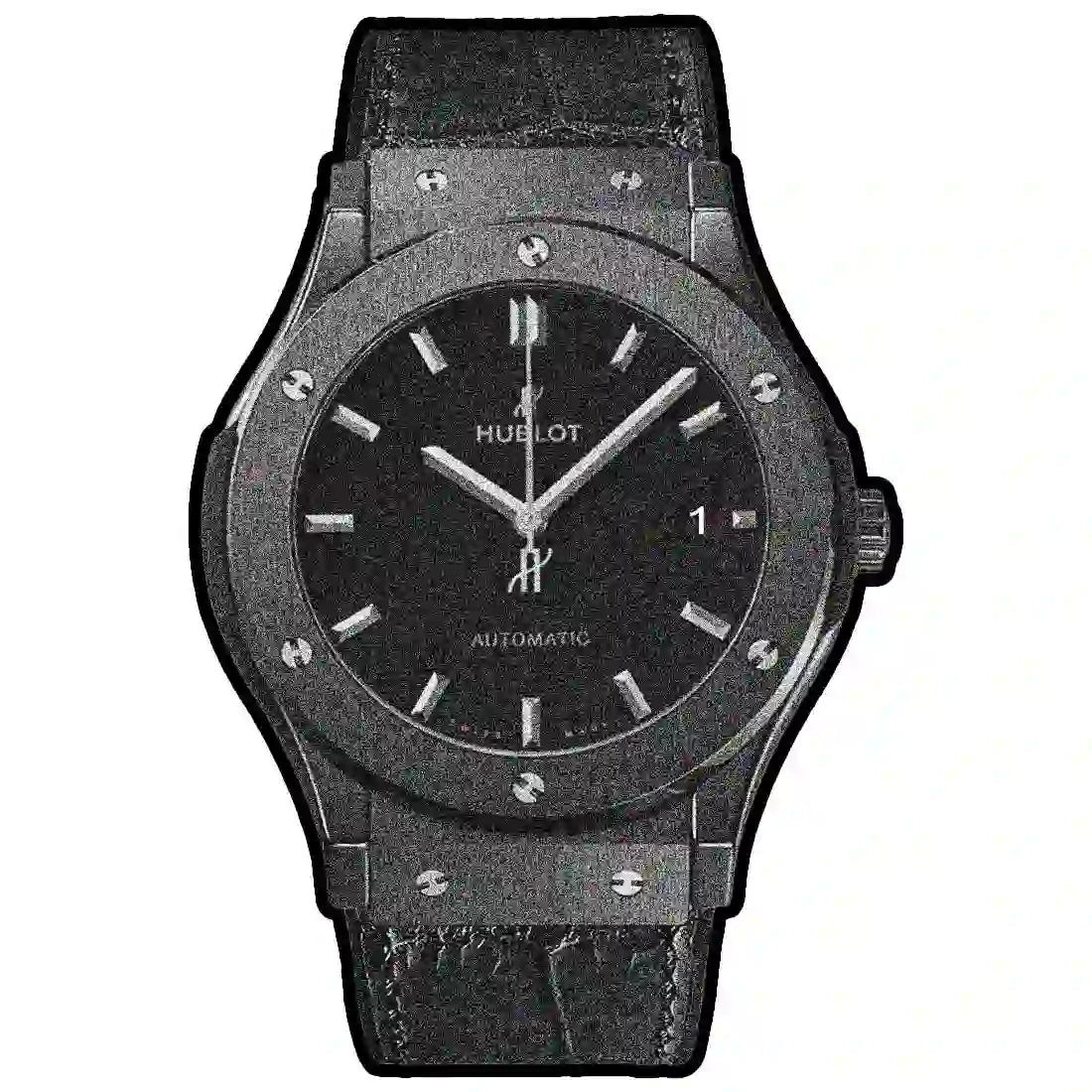 Hublot Classic Fusion Automatic Zwart 45 mm
