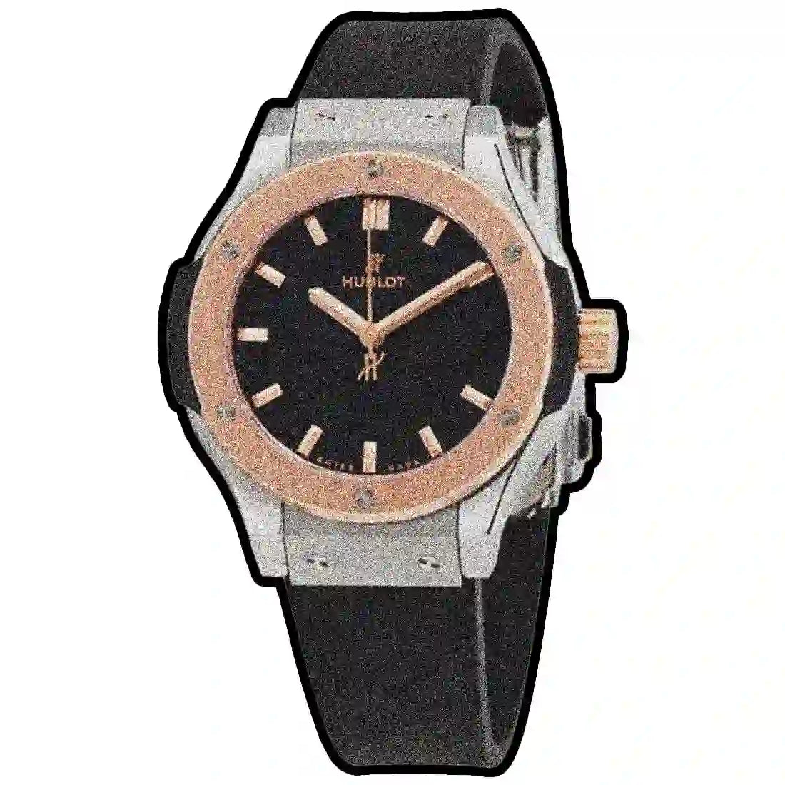 Hublot Classic Fusion Automatic Zwart 38 mm
