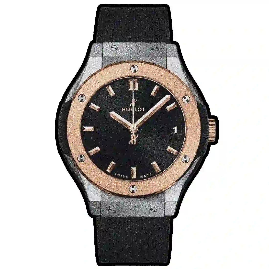 Hublot Classic Fusion Quartz Zwart 33 mm