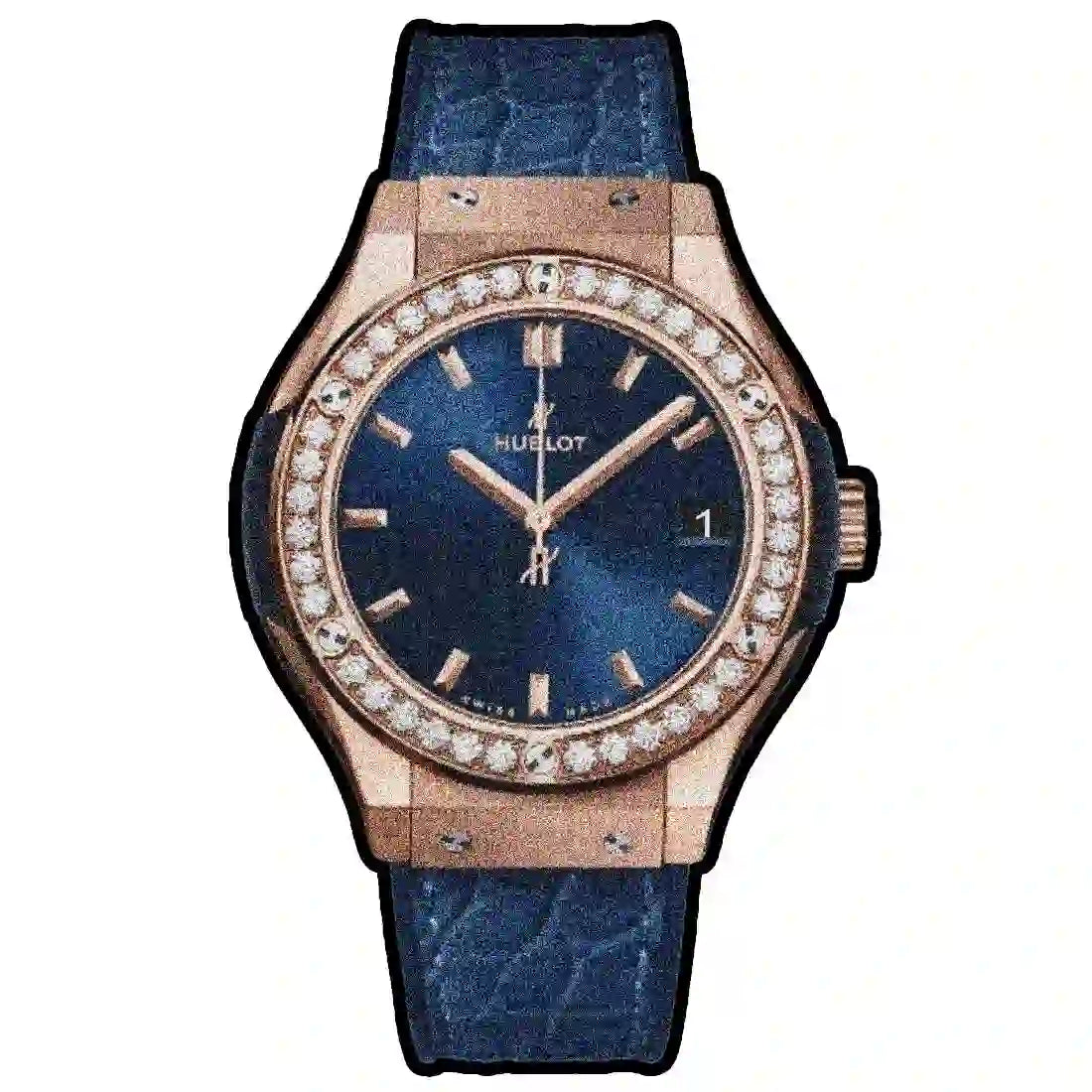 Hublot Classic Fusion Quartz Blue 33mm
