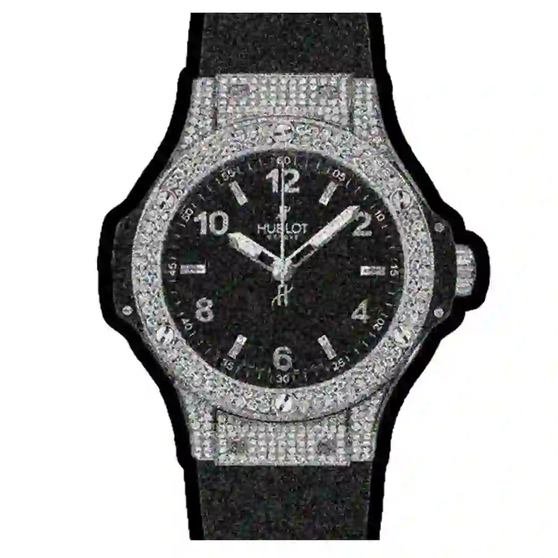 Hublot Big Bang Quarz Schwarz