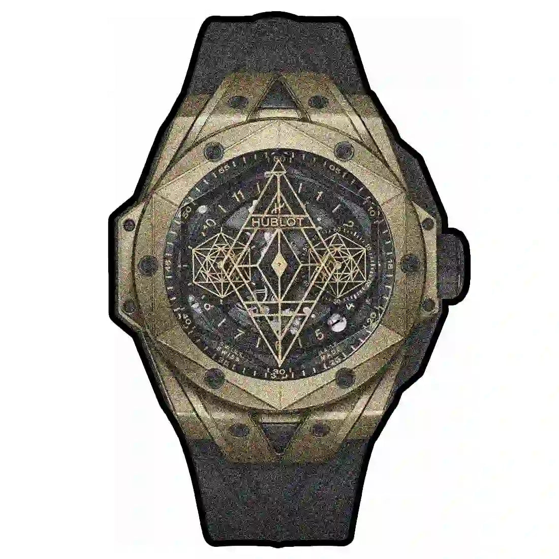 Hublot Big Bang Automatik Schwarz